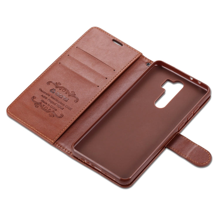 AZNS Sheepskin Texture Horizontal Flip Leather Case with Holder & Card Slots & Wallet – Card Slot, Flip, Leather, For Xiaomi Redmi 9, For Huawei P Smart 2020
