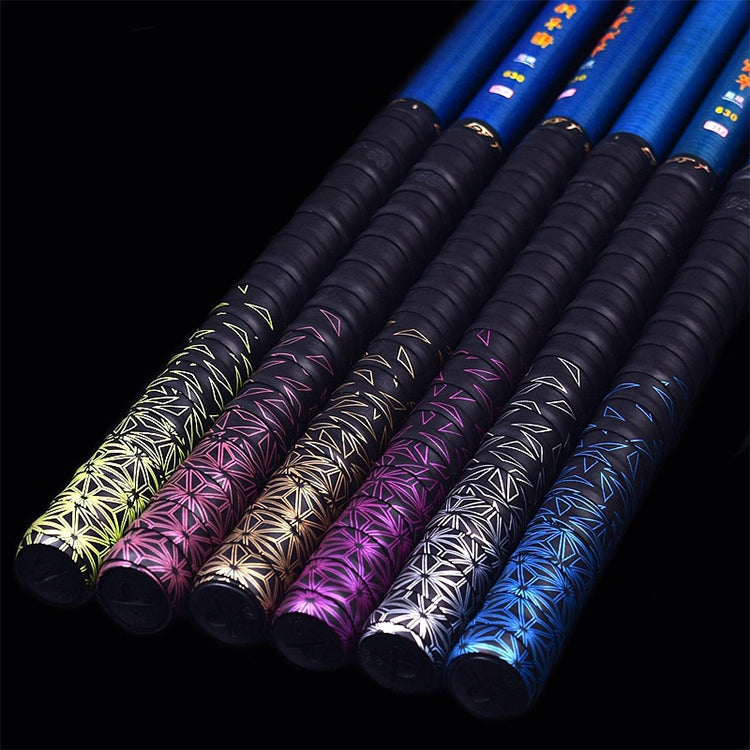 GUANGYU 1.8m Gradient Colorful Handle Strap Keel Hand Glue Thickened Anti-slip Sweat-absorbent Fishing Rod Glue, Random Color Random Color