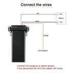 9V-30V 3Pin GPS Positioning Tracker Mini Waterproof Vehicle Tracking System, 4G US Version, 4G AU Version, 4G EU Version