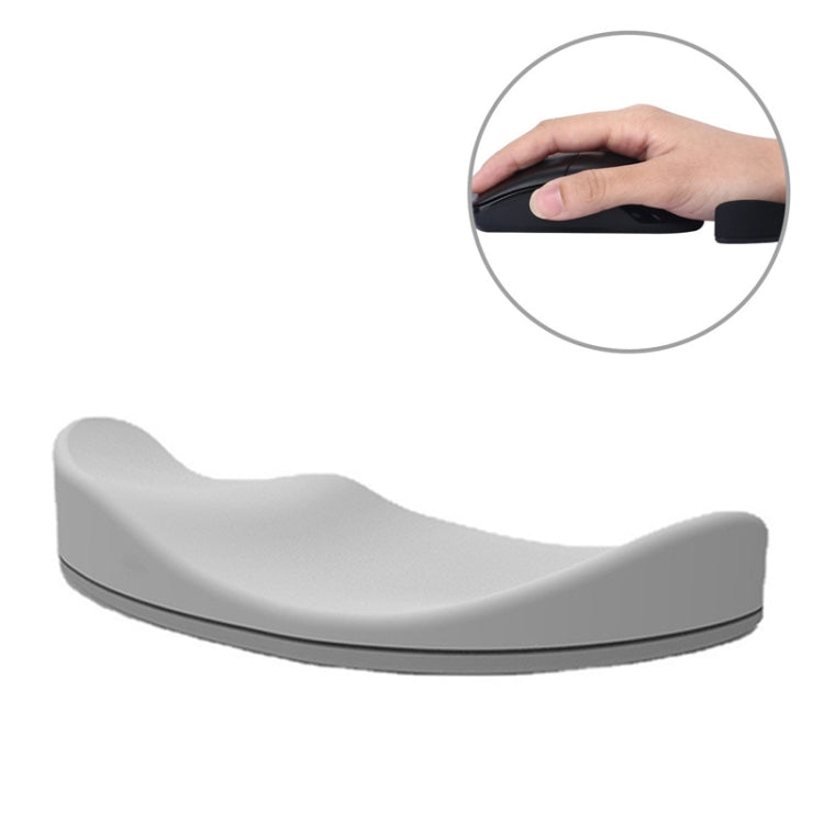 Silicone Wrist Support Mouse Pad Mobile Palm Rest Office Hand Rest, Black Left Hand, Grey Right Hand, Grey Left Hand – Durable Build, Easy to Use Grey Right Hand