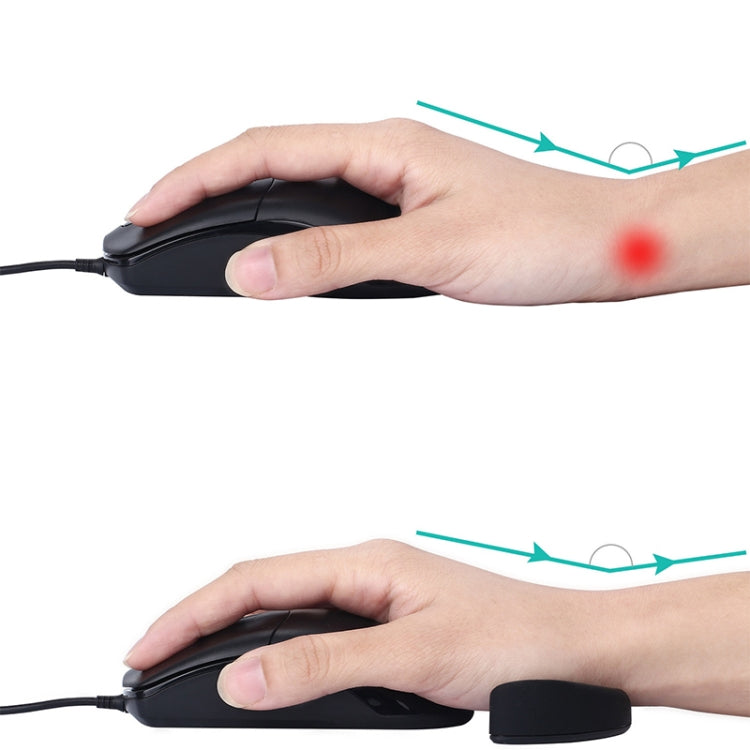 Silicone Wrist Support Mouse Pad Mobile Palm Rest Office Hand Rest, Black Left Hand, Grey Right Hand, Grey Left Hand – Durable Build, Easy to Use