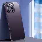 SULADA Electroplating Frosted TPU Phone Case, For iPhone 15 Pro Max, For iPhone 15 Pro, For iPhone 15 Plus For iPhone 15 Pro Max Dark Purple