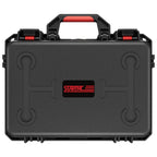 STARTRC Drone Kit Waterproof ABS Suitcase Storage Box, For DJI Mini 4 Pro For DJI Mini 4 Pro Black Red