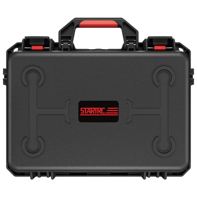 STARTRC Drone Kit Waterproof ABS Suitcase Storage Box, For DJI Mini 4 Pro For DJI Mini 4 Pro Black Red