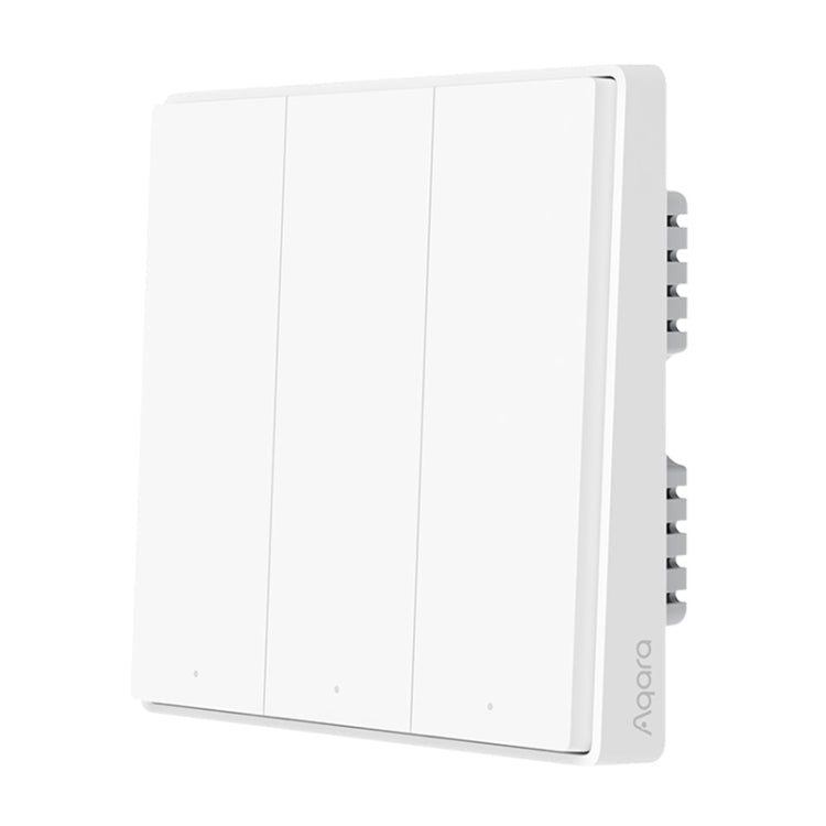 Original Xiaomi Aqara Smart Wall Switch D1,, Zero FireWire Three Button Version Zero FireWire Three Button Version