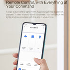 Original Xiaomi Aqara Smart Wall Switch D1,, Zero FireWire Three Button Version