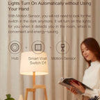Original Xiaomi Aqara Smart Wall Switch D1,, Zero FireWire Three Button Version