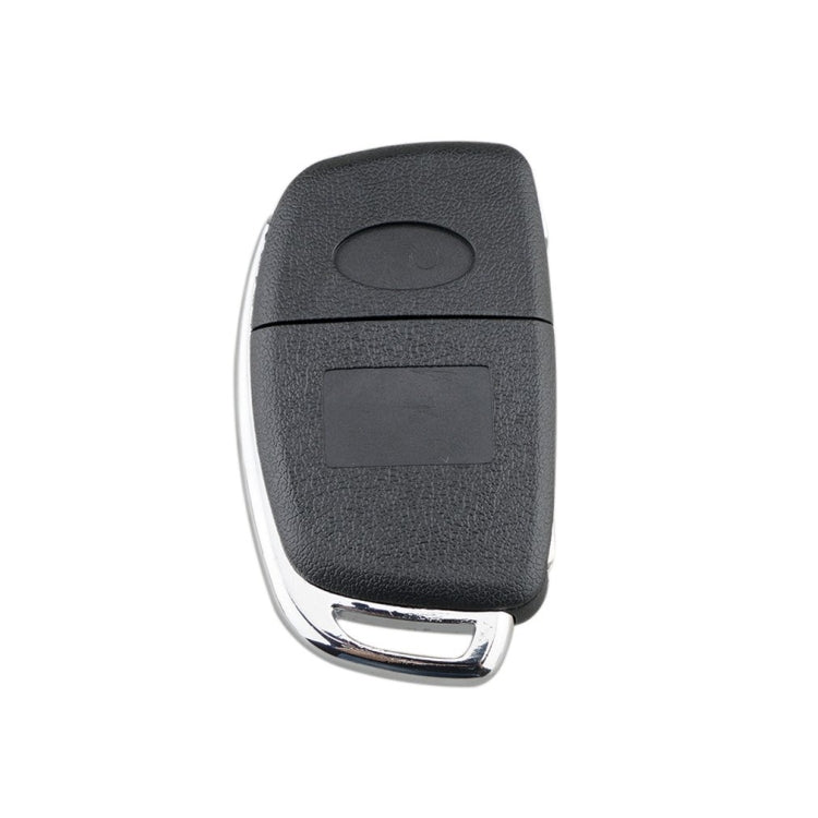 4-button Folding Car Key Shell with Metal Edge Solaris ix35 ix4 Santa For Hyundai Sonata 2014-2017 / Tucson 2016-2019 / Santa Fe 2013-2016, For Hyundai 4-button Solaris ix35 ix4