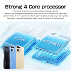 Reno8 Pro / B55, 6.49 inch Screen, Face Identification, Android 8.1 MTK6580A Quad Core, Network: 3G, OTG, Dual SIM, Reno8 Pro / B55 2GB+16GB