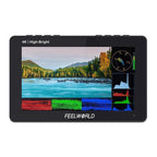 FEELWORLD F5 ProX 5.5 inch 1600nit High Bright Touch Screen DSLR Camera Field Monitor 4K HDMI F970 Install and Power Kit, F5 ProX F5 ProX