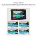 FEELWORLD F5 ProX 5.5 inch 1600nit High Bright Touch Screen DSLR Camera Field Monitor 4K HDMI F970 Install and Power Kit, F5 ProX
