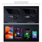 FEELWORLD TP16 16 inch Tablet Horizontal Vertical Prompting Folding Teleprompter, Bluetooth Remote Control, TP16