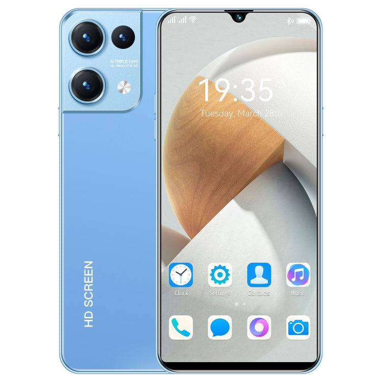 Reno9 Pro / B55, 6.49 inch Screen, Face Identification, Android 8.1 MTK6580A Quad Core, Network: 3G, OTG, Dual SIM, 2GB+16GB, i15 Pro Max / N85 1GB+16GB 2GB+16GB Blue
