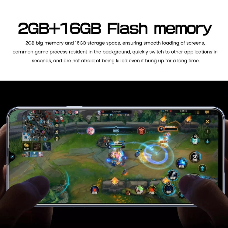 Reno9 Pro / B55, 6.49 inch Screen, Face Identification, Android 8.1 MTK6580A Quad Core, Network: 3G, OTG, Dual SIM, 2GB+16GB, i15 Pro Max / N85 1GB+16GB