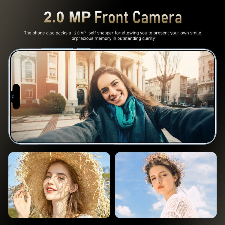 i15 Pro Max / N85, 6.1 inch Screen, Face Identification, Android 8.1 MTK6580A Quad Core, Network: 3G, Dual SIM, i15 Pro Max / N85 1GB+16GB, 1GB+16GB – Durable Build, Easy to Use