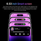 i15 Pro Max / U18, 6.53 inch Screen, Face Identification, Android 9.1 SC7731E Quad Core, Network: 3G, Dual SIM, i15 Pro Max / U18 2GB+16GB – Durable Build, Easy to Use