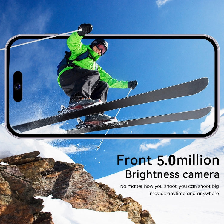 i15 Pro Max / U18, 6.53 inch Screen, Face Identification, Android 9.1 SC7731E Quad Core, Network: 3G, Dual SIM, i15 Pro Max / U18 2GB+16GB – Durable Build, Easy to Use