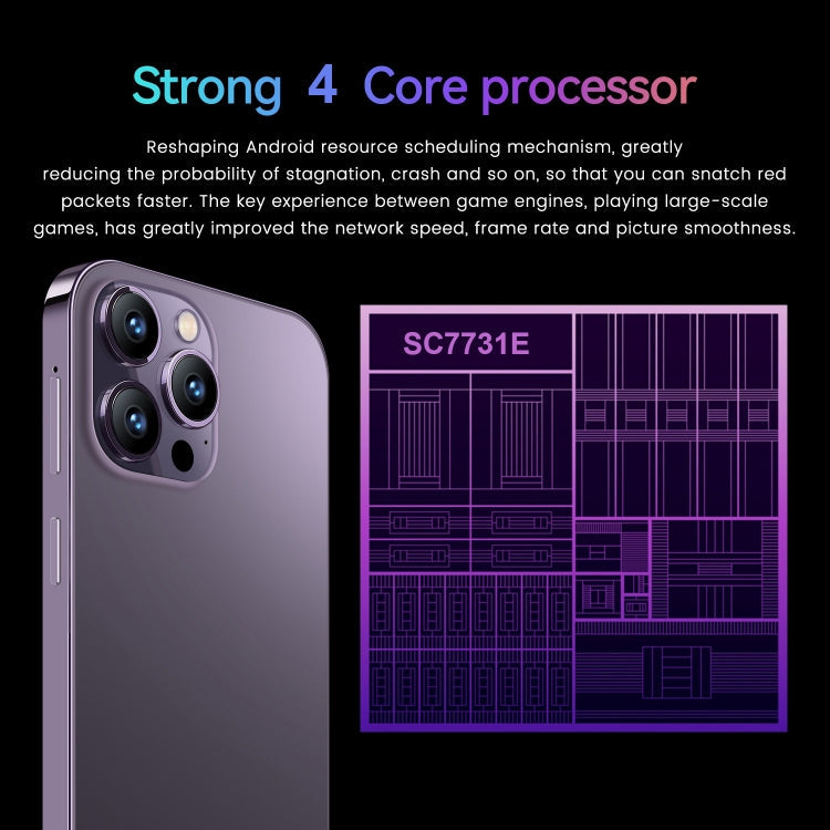 i15 Pro Max / U18, 6.53 inch Screen, Face Identification, Android 9.1 SC7731E Quad Core, Network: 3G, Dual SIM, i15 Pro Max / U18 2GB+16GB – Durable Build, Easy to Use