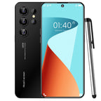 S23 Ultra / U19, 6.53 inch Screen, Face ID & Side Fingerprint Identification, Android 9.1 MTK6753 Octa Core, Network: 4G, Dual SIM, 3GB+64GB 3GB+64GB Black