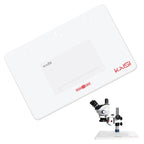 Kaisi TX-350E Ver1.2 7X-50X Microscope Zoom Stereo Microscope with Big Base, Kaisi TX-350E