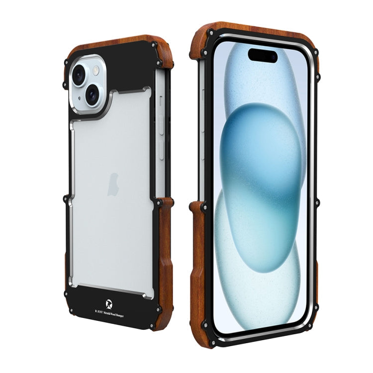 Ironwood Generation Metal Hybrid Wood Phone Case, For iPhone 16 Pro... For iPhone 15