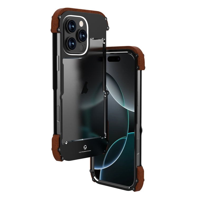 Ironwood Generation Metal Hybrid Wood Phone Case, For iPhone 16 Pro... For iPhone 16 Pro Max