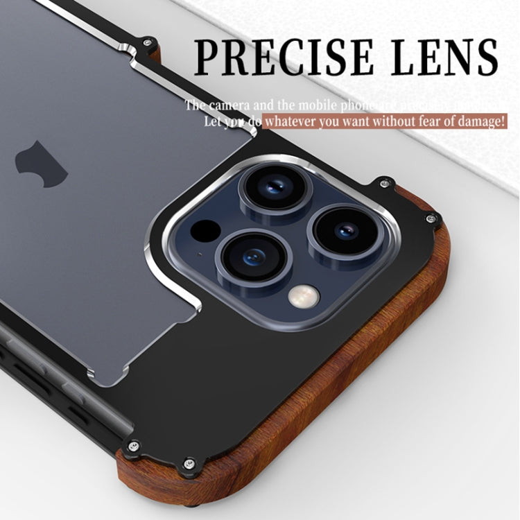 Ironwood Generation Metal Hybrid Wood Phone Case, For iPhone 16 Pro...