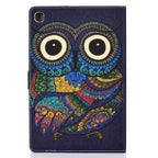 Colored Drawing Pattern Horizontal Flip PU Leather Case with Holder & Card Slot & Sleep / Wake-up Function, For Samsung Galaxy Tab A 10.1 (2019) T510/T515, For Samsung Galaxy Tab A 10.1 T580/T585 (2016), For Samsung Galaxy Tab A 10.5 T590/T595