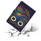 Colored Drawing Pattern Horizontal Flip PU Leather Case with Holder & Card Slot & Sleep / Wake-up Function, For Samsung Galaxy Tab A 10.1 (2019) T510/T515, For Samsung Galaxy Tab A 10.1 T580/T585 (2016), For Samsung Galaxy Tab A 10.5 T590/T595