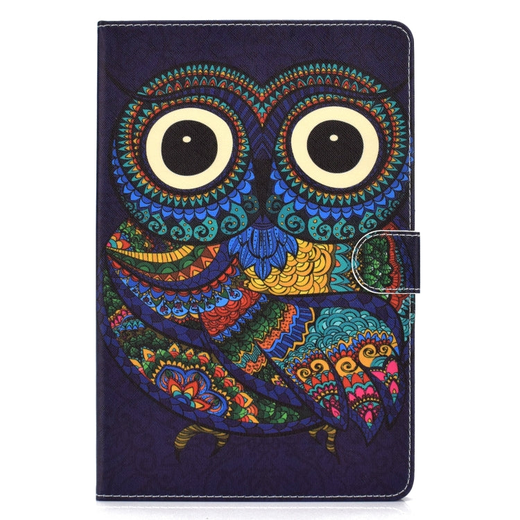 Colored Drawing Pattern Horizontal Flip PU Leather Case with Holder & Card Slot & Sleep / Wake-up Function, For Samsung Galaxy Tab S5e 10.5 T720 / T725, For Amazon Kindle Fire HD 8 2016/2017, For Amazon Kindle Fire HD 10 2017