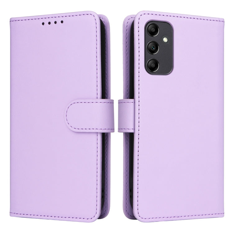 BETOPNICE BN-005 2 in 1 Detachable Imitate Genuine Leather Phone Case – Magnetic, Card Slot, Leather, For Samsung Galaxy S23 Ultra, For Samsung Galaxy S23+, For Samsung Galaxy S23, For Samsung Galaxy A14 5G For Samsung Galaxy A14 5G Light Purple
