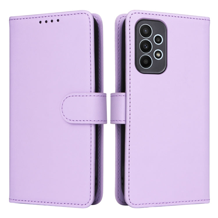 BETOPNICE BN-005 2 in 1 Detachable Imitate Genuine Leather Phone Case, For Samsung Galaxy A23 4G / A23 5G, For Samsung Galaxy A34 5G, For Samsung Galaxy A54 5G, For Samsung Galaxy A04E 4G For Samsung Galaxy A23 4G A23 5G Light Purple