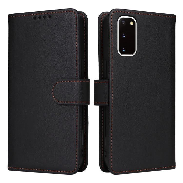 BETOPNICE BN-005 2 in 1 Detachable Imitate Genuine Leather Phone Case – Magnetic, Card Slot, Leather, For Samsung Galaxy S20, For Samsung Galaxy S20+, For Samsung Galaxy A71 4G, For Samsung Galaxy A51 4G For Samsung Galaxy S20 Black