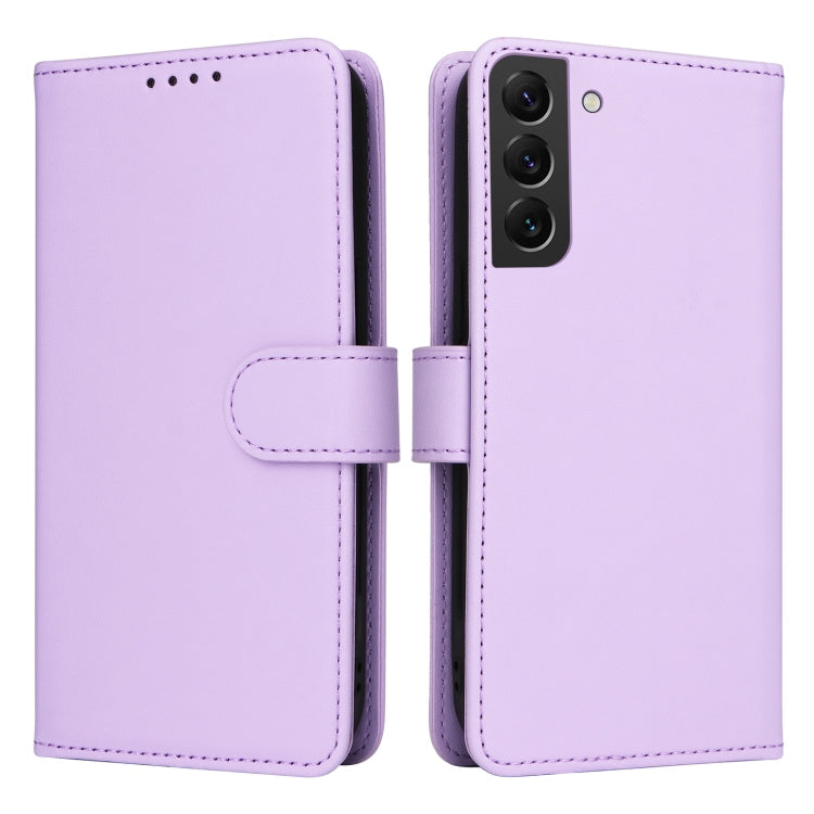 BETOPNICE BN-005 2 in 1 Detachable Imitate Genuine Leather Phone Case, For Samsung Galaxy S22+, For Samsung Galaxy S22, For Samsung Galaxy A22 4G, For Samsung Galaxy A22 5G For Samsung Galaxy S22+ Light Purple