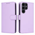 BETOPNICE BN-005 2 in 1 Detachable Imitate Genuine Leather Phone Case, For Samsung Galaxy S23 Ultra, For Samsung Galaxy S23+, For Samsung Galaxy S23, For Samsung Galaxy A14 5G For Samsung Galaxy S23 Ultra Light Purple