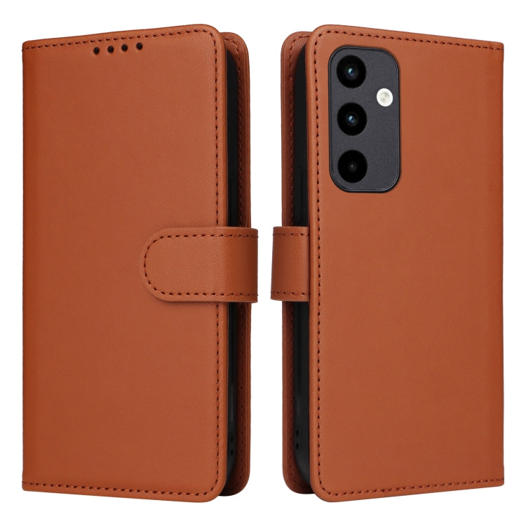 BETOPNICE BN-005 2 in 1 Detachable Imitate Genuine Leather Phone Case – Magnetic, Card Slot, Leather, For Samsung Galaxy A55, For Samsung Galaxy A35 5G, For Samsung Galaxy S24 Ultra 5G, For Samsung Galaxy S24+ 5G For Samsung Galaxy A35 5G Brown