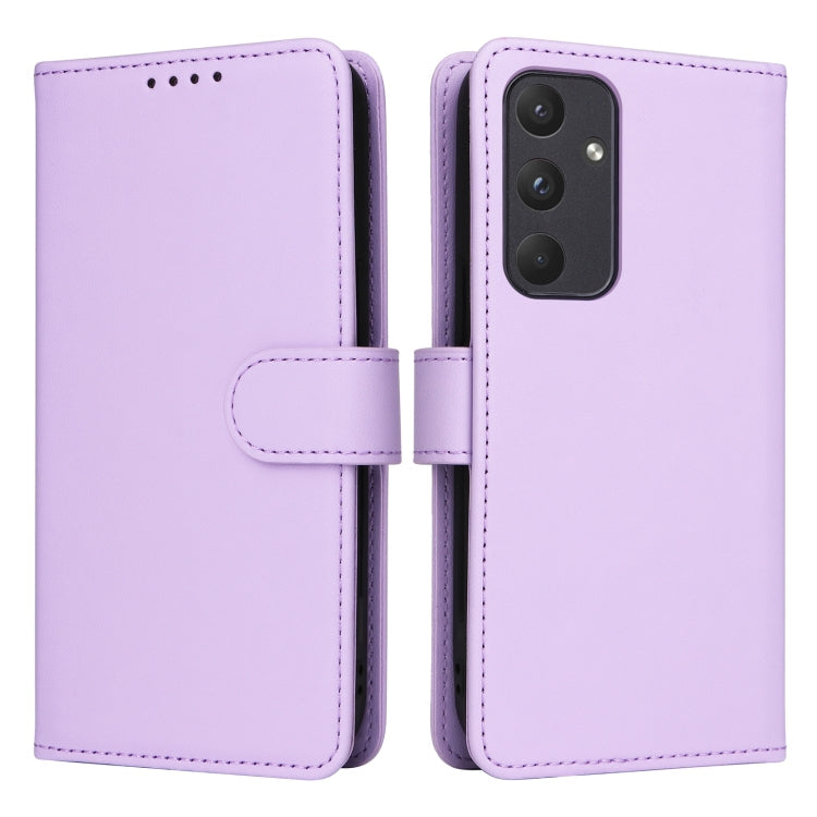BETOPNICE BN-005 2 in 1 Detachable Imitate Genuine Leather Phone Case, For Samsung Galaxy A55, For Samsung Galaxy A35 5G, For Samsung Galaxy S24 Ultra 5G, For Samsung Galaxy S24+ 5G For Samsung Galaxy A55 Light Purple