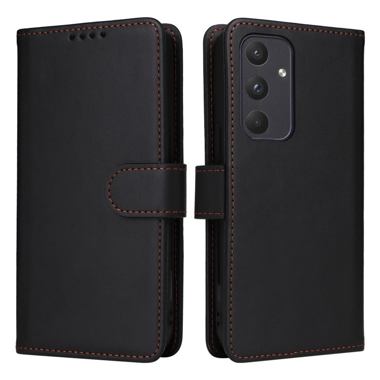 BETOPNICE BN-005 2 in 1 Detachable Imitate Genuine Leather Phone Case – Magnetic, Card Slot, Leather, For Samsung Galaxy A55, For Samsung Galaxy A35 5G, For Samsung Galaxy S24 Ultra 5G, For Samsung Galaxy S24+ 5G For Samsung Galaxy A55 Black