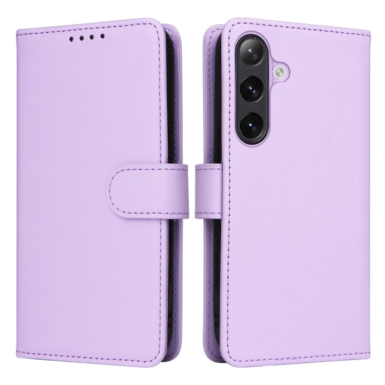 BETOPNICE BN-005 2 in 1 Detachable Imitate Genuine Leather Phone Case, For Samsung Galaxy S24 5G, For Samsung Galaxy A15, For Samsung Galaxy A05, For Samsung Galaxy A05s For Samsung Galaxy S24 5G Light Purple