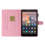 Colored Drawing Pattern Horizontal Flip PU Leather Case with Holder & Card Slot & Sleep / Wake-up Function, For Amazon Kindle Fire HD 8 (2016/2017/2018), For Amazon Kindle Fire HD 8 (2020), For Amazon Kindle Fire HD 10 (2015 / 2017)