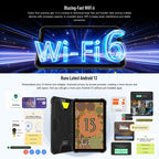 Ulefone Armor Pad 2 Rugged Tablet PC, 16GB+256GB 11 inch Android 13 MediaTek Helio G99 Octa Core 4G Network, Armor Pad 2, Armor Pad 2 (Yellow) – Fast Charging, Bluetooth