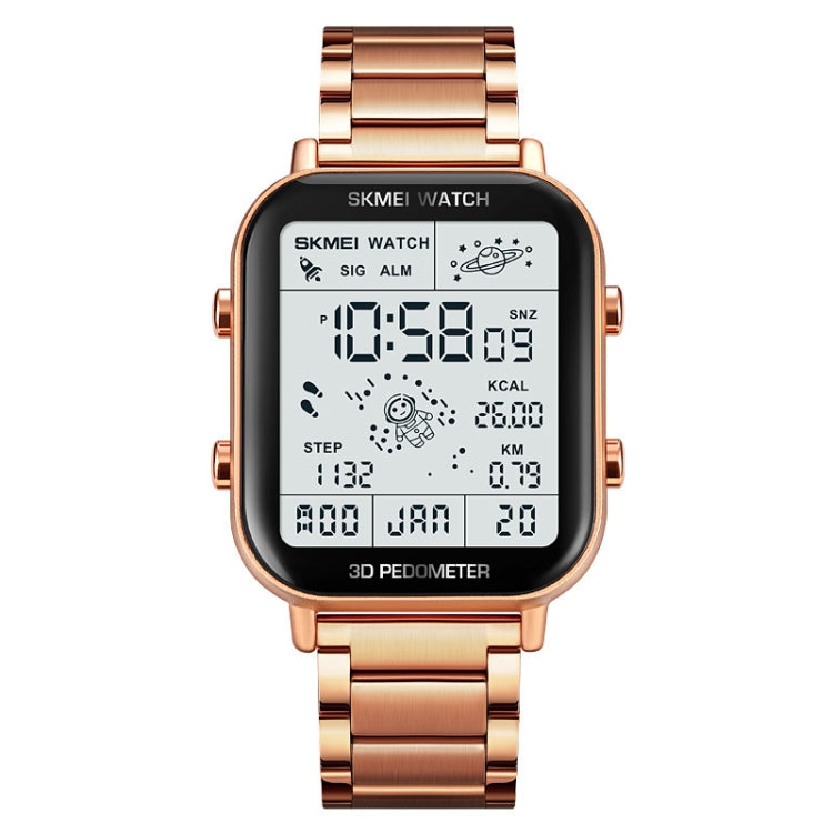 Wrist Watch – Stainless Steel #2 Rose Gold