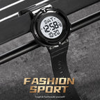 SKMEI 2010 Multifunctional Men 50M Waterproof Luminous Digital Wrist Watch