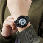SKMEI 2010 Multifunctional Men 50M Waterproof Luminous Digital Wrist Watch