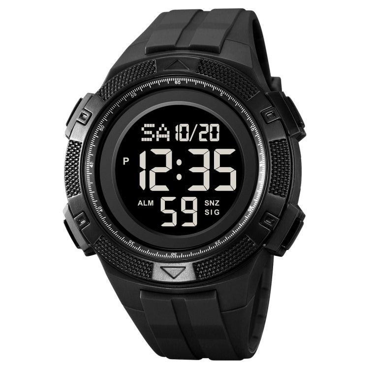 SKMEI 2078 Multifunctional Men 50M Waterproof Sports Fashion Digital Wrist Watch Black
