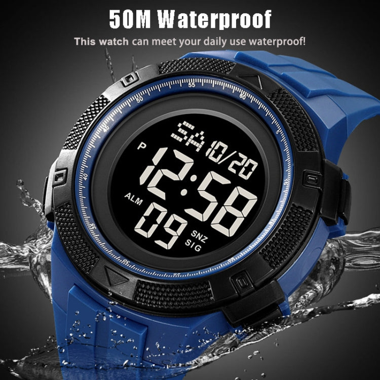 SKMEI 2078 Multifunctional Men 50M Waterproof Sports Fashion Digital Wrist Watch