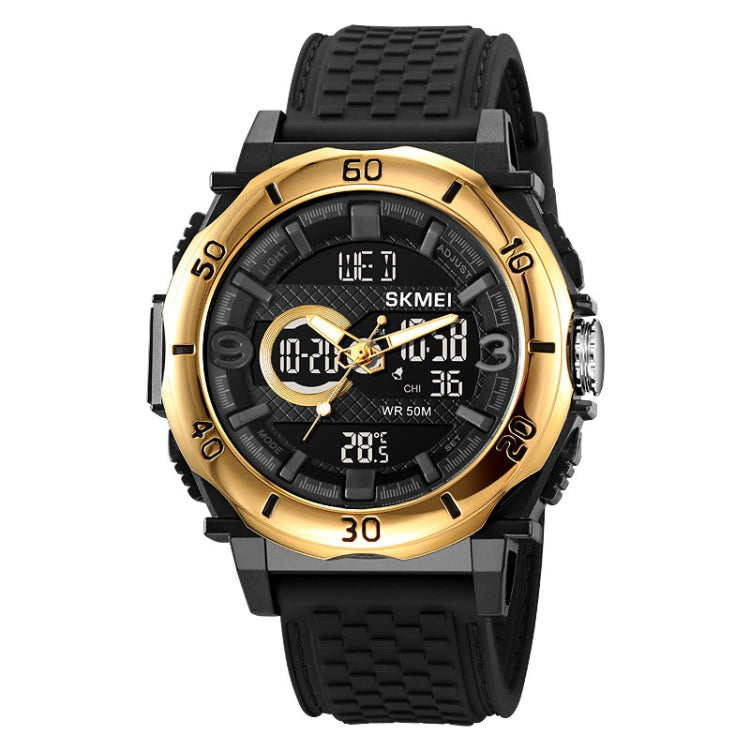 Wrist Watch – 2098 Multifunctional Men 50M Waterproof Thermometer Dual Display...