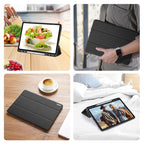 DUX DUCIS Domo Series Magnetic Flip Leather Tablet Case, For Galaxy Tab S12+, For Samsung Galaxy Tab A11+ / A9+, For Samsung Galaxy Tab S9 FE / S10 FE, For Samsung Galaxy Tab S10 FE+, For Samsung Galaxy Tab S10 Ultra, For Samsung Galaxy Tab S10+       ...