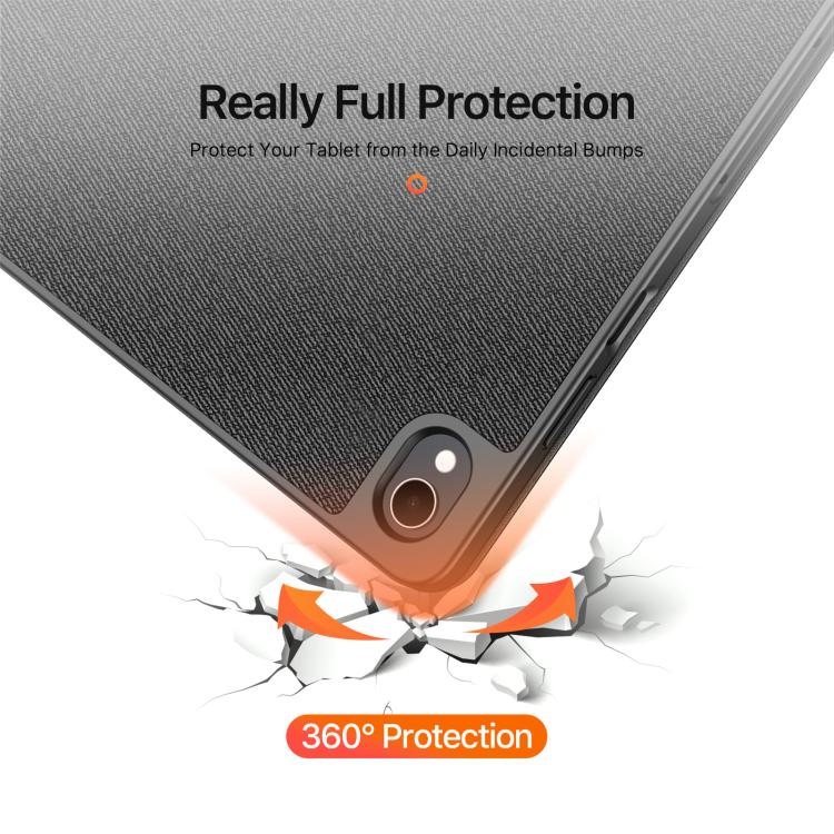 DUX DUCIS Domo Series Magnetic Flip Leather Tablet Case, For Galaxy Tab S12+, For Samsung Galaxy Tab A11+ / A9+, For Samsung Galaxy Tab S9 FE / S10 FE, For Samsung Galaxy Tab S10 FE+, For Samsung Galaxy Tab S10 Ultra, For Samsung Galaxy Tab S10+       ...
