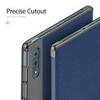 DUX DUCIS Domo Series Magnetic Flip Leather Tablet Case – Shockproof, Waterproof, Magnetic, For Lenovo Yoga Tab Plus